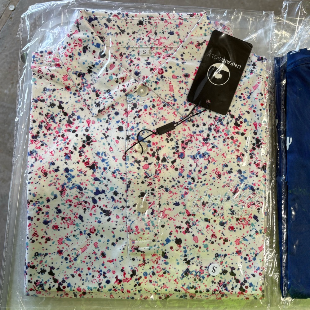 Golf Tropical Print Shirts